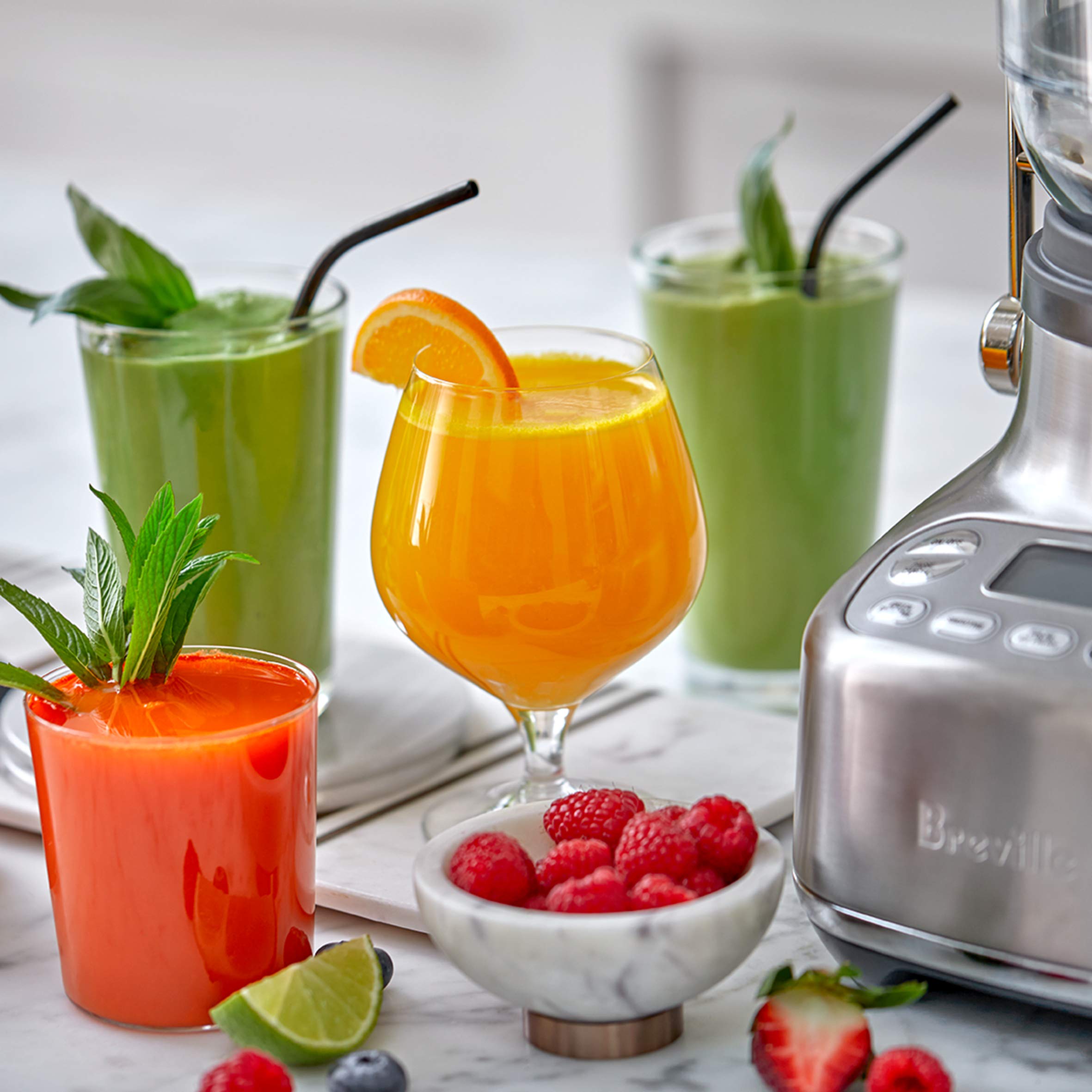 Breville 3X Bluicer Pro Blender & Juicer - Stainless Steel for Smoothies & Juicing