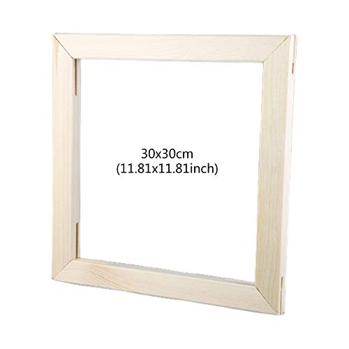40x50cm Wooden Picture Frame for Photos, Digital Oil Paintings & Diamond Art - DIY Wall Decor for Living Room, Bedroom, Office (Color: 3030)
