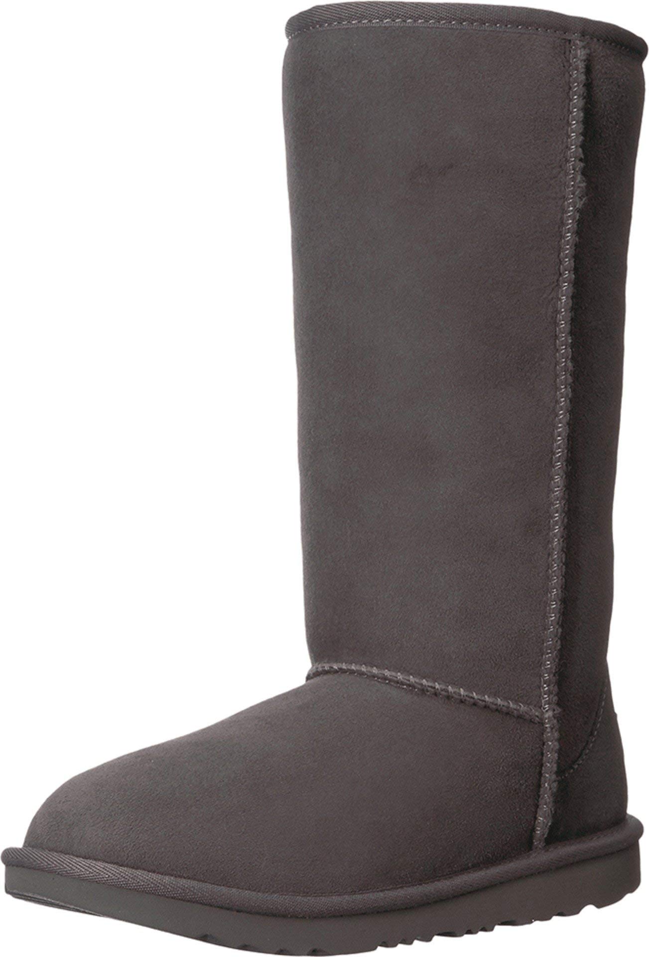 UGG Kids' Classic Tall II Boots - Warm Winter Snow Boots for Girls & Boys, Waterproof & Cozy, Perfect for School, Outdoor Play & Cold Weather