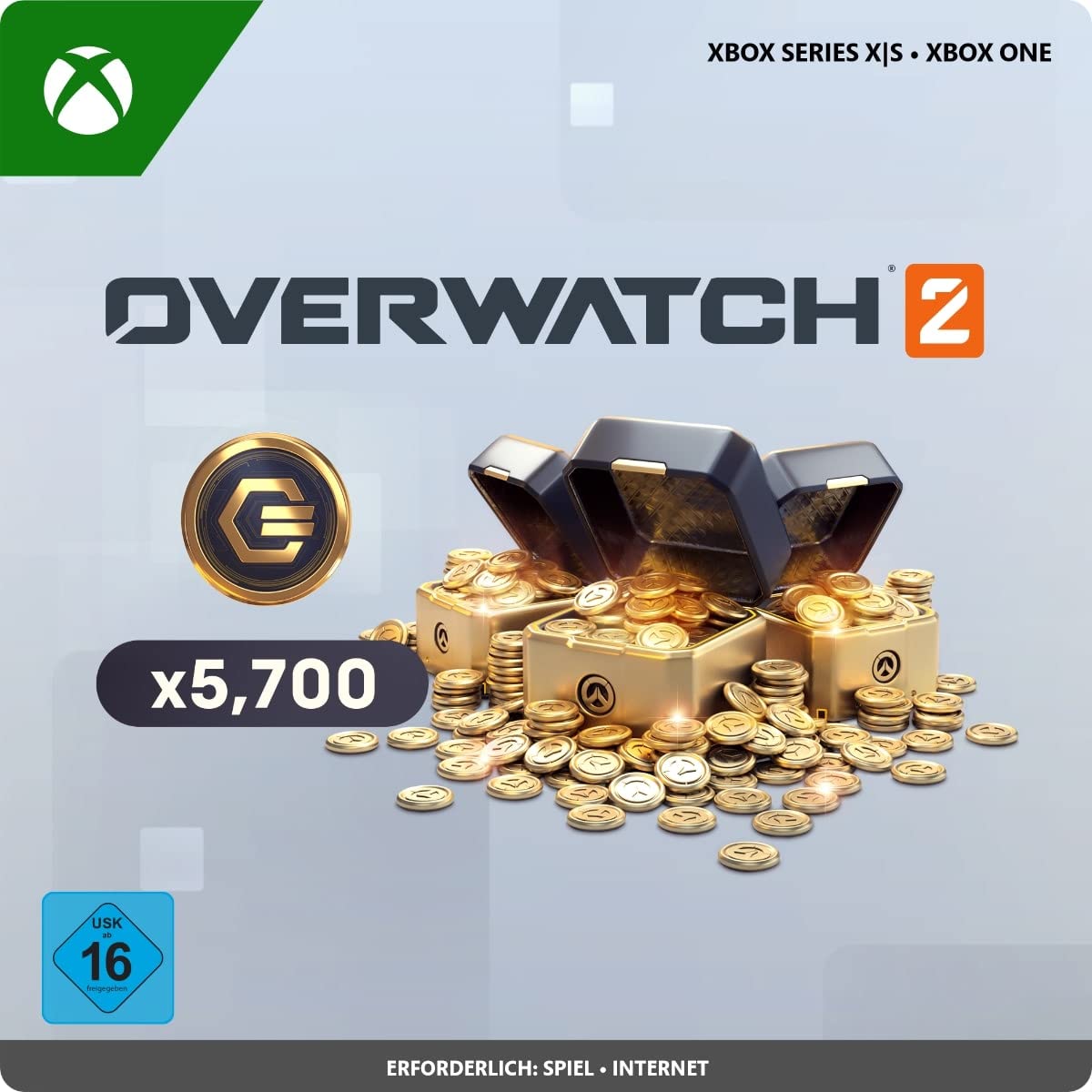 Buy Overwatch 2 Coins - 5,000 (+700 Bonus) | Xbox One/Series X|S Digital Download Code | Fast Delivery & Instant Access for In-Game Purchases