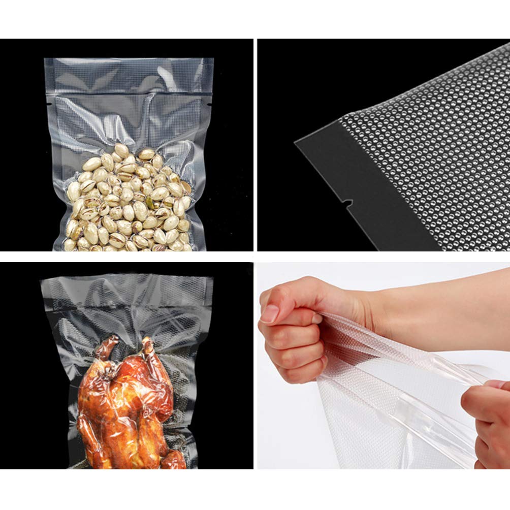 Premium Vacuum Sealer Bags - Reusable Freezer Storage Bags for Food Preservation | Airtight Seal for Sous Vide, Meal Prep & Long-Term Freezing | Compatible with Most Vacuum Sealers | 50 Pack (8x12 Inches)