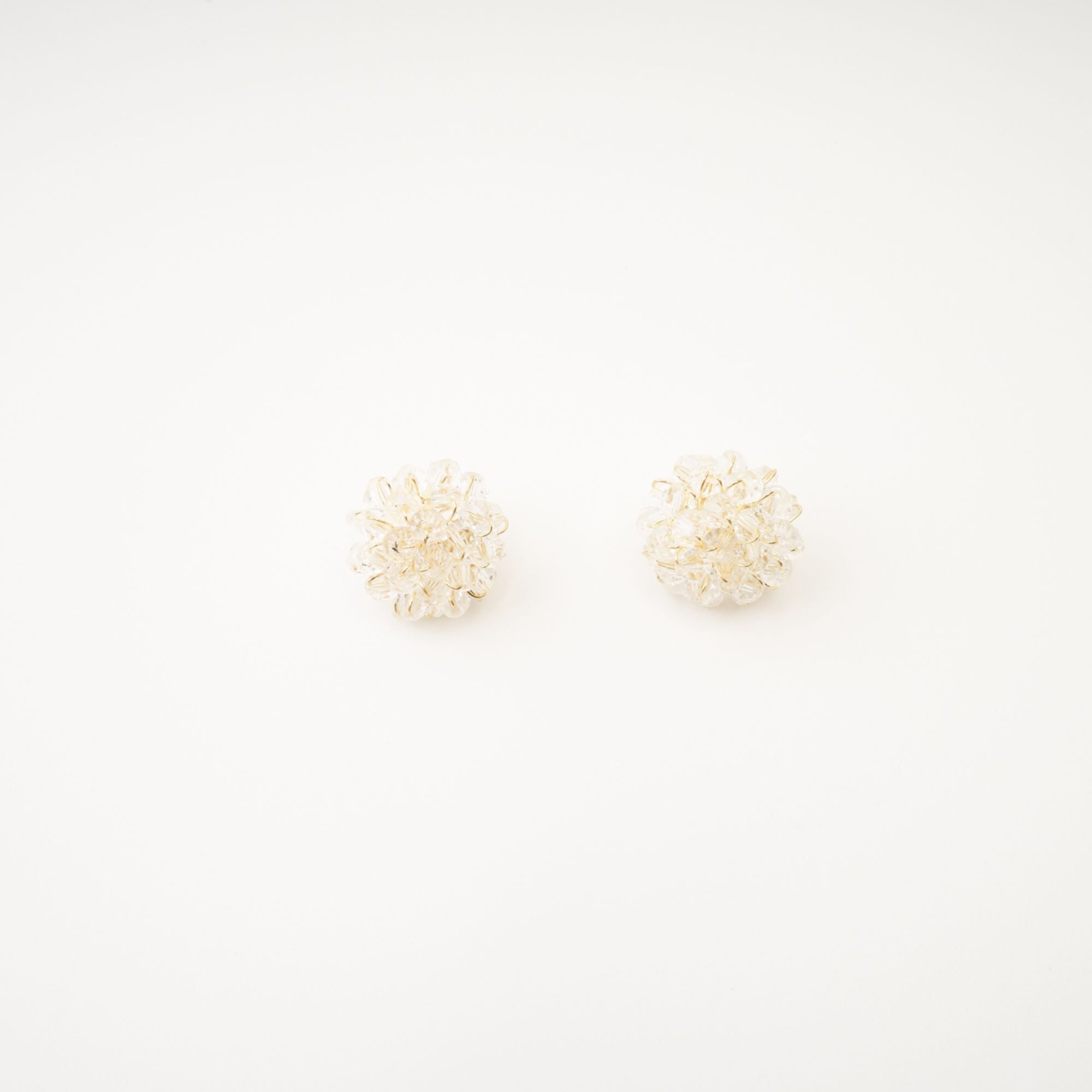 Beaded Flower Stud Earrings for Women - Handmade Boho Floral Jewelry - Perfect for Weddings, Parties & Everyday Wear
