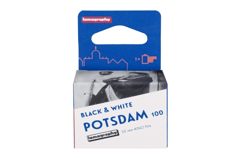 LOMOGRAPHY Potsdam Kino Black and White 100 ISO 35mm Film (36 Exposures) - Perfect for Street Photography, Portraits & Artistic Shots
