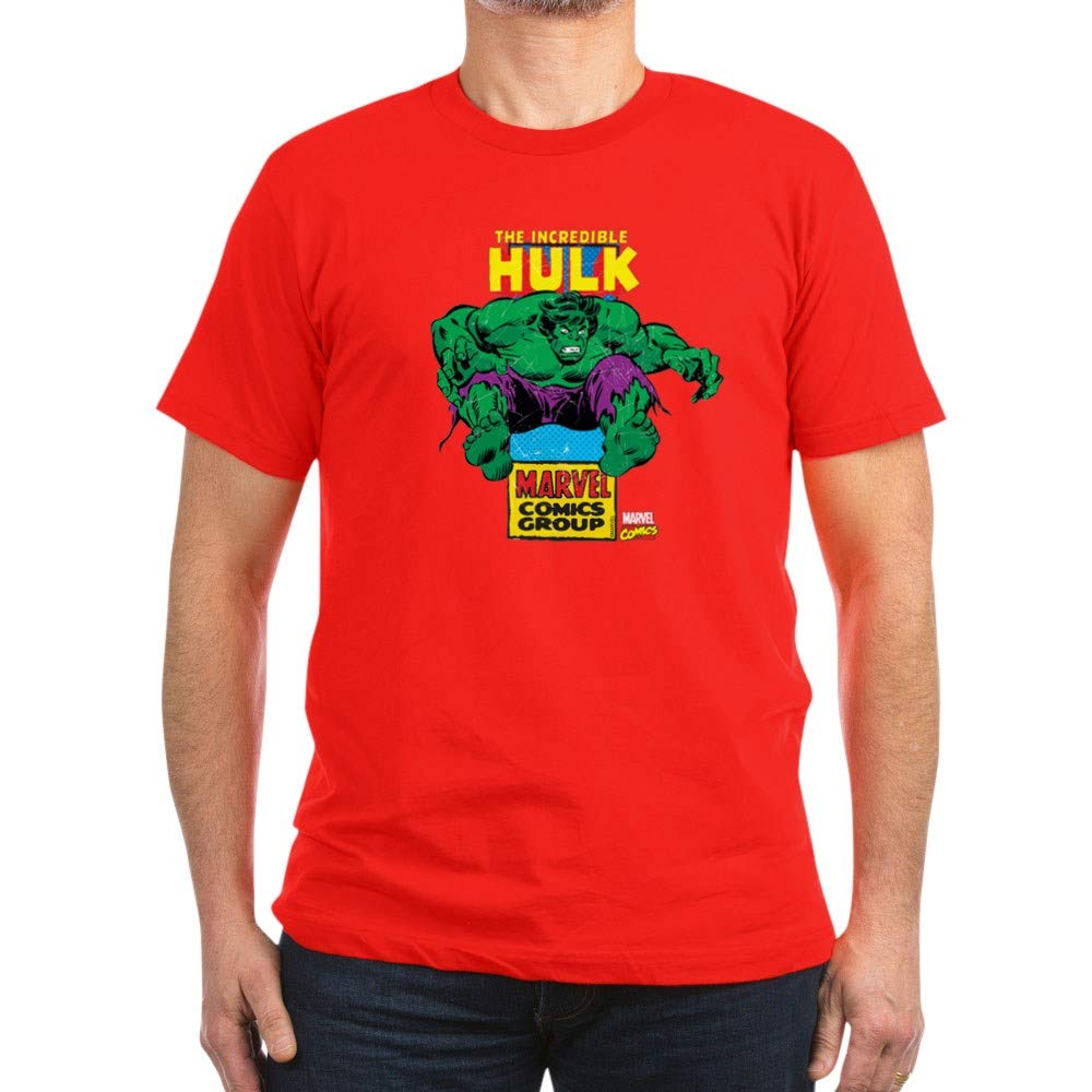 **Hulk Marvel Logo Men's Fitted T-Shirt - Superhero Graphic Tee for Fans & Collectors - Perfect for Cosplay, Comic Con & Casual Wear**