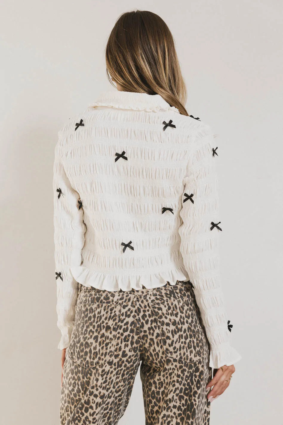 Leonora White Blouse for Women - Elegant & Comfortable Top for Office, Party & Casual Wear - FINAL SALE