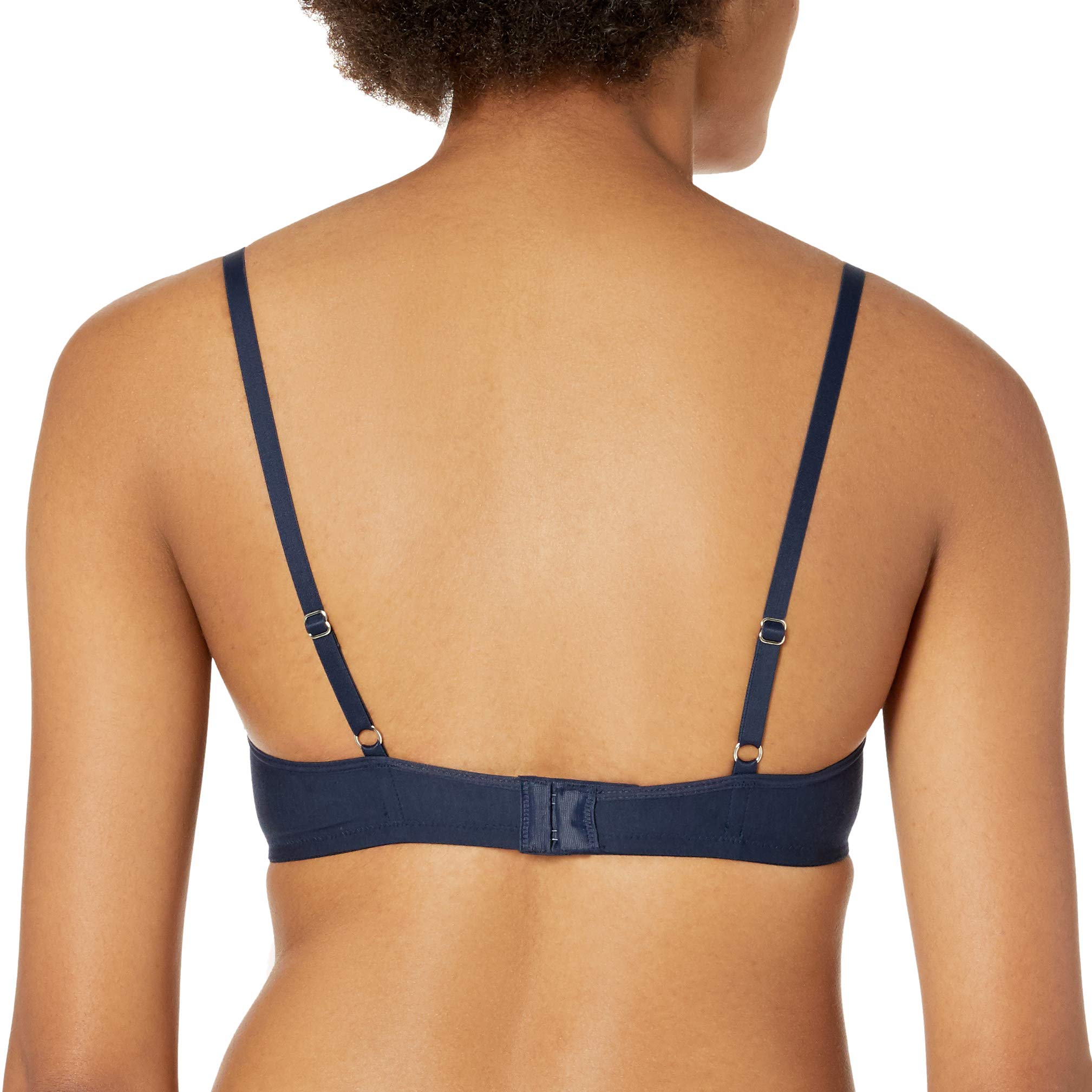 HANRO Women's Cotton Lace T-Shirt Spacer Bra - Comfortable Seamless Underwire Support for Everyday Wear, Workout & Layering