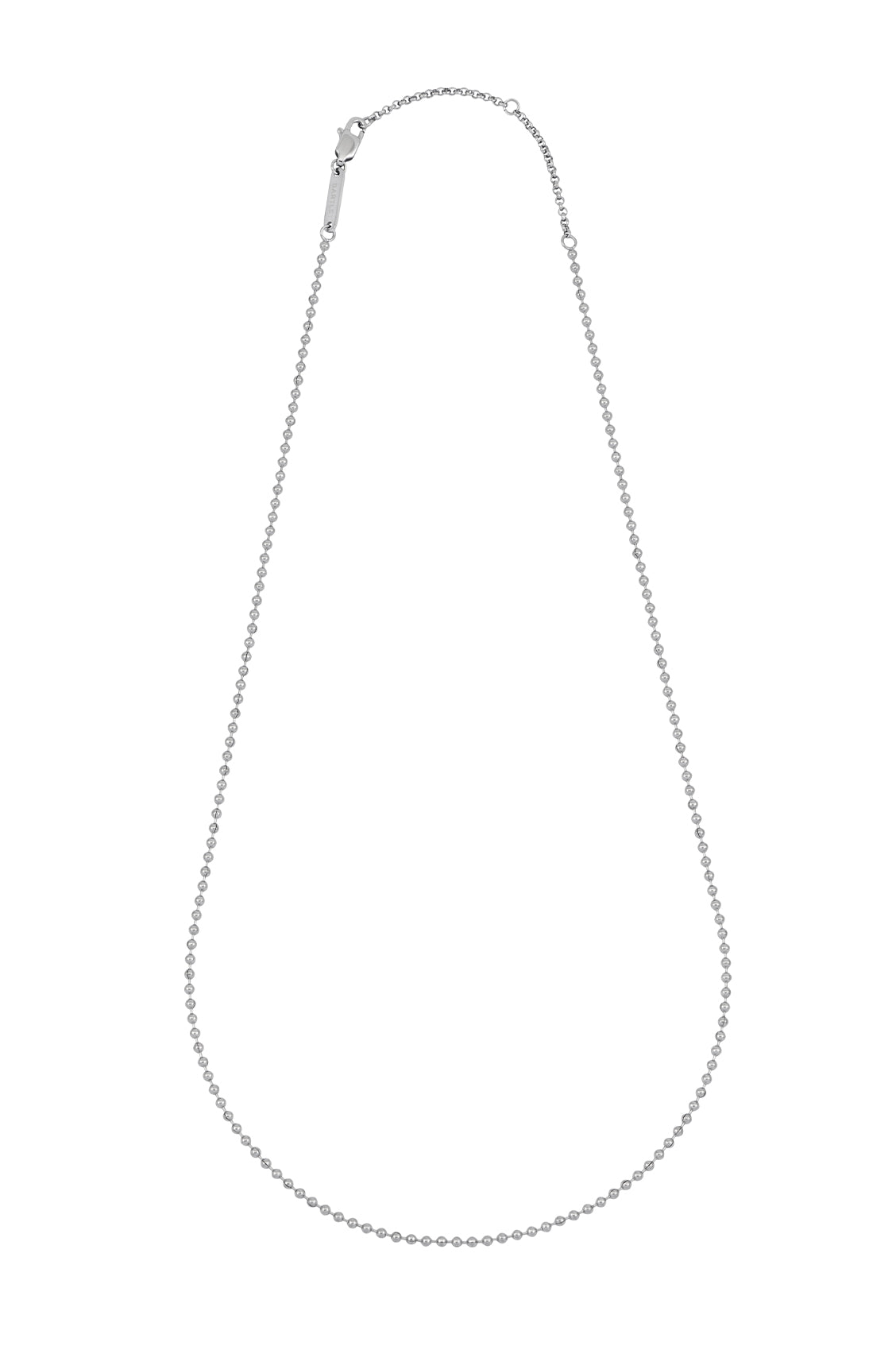 Men's Ball Chain Necklace - Stainless Steel Adjustable Rope Chain for Men - Perfect for Everyday Wear, Gifts & Layering Jewelry