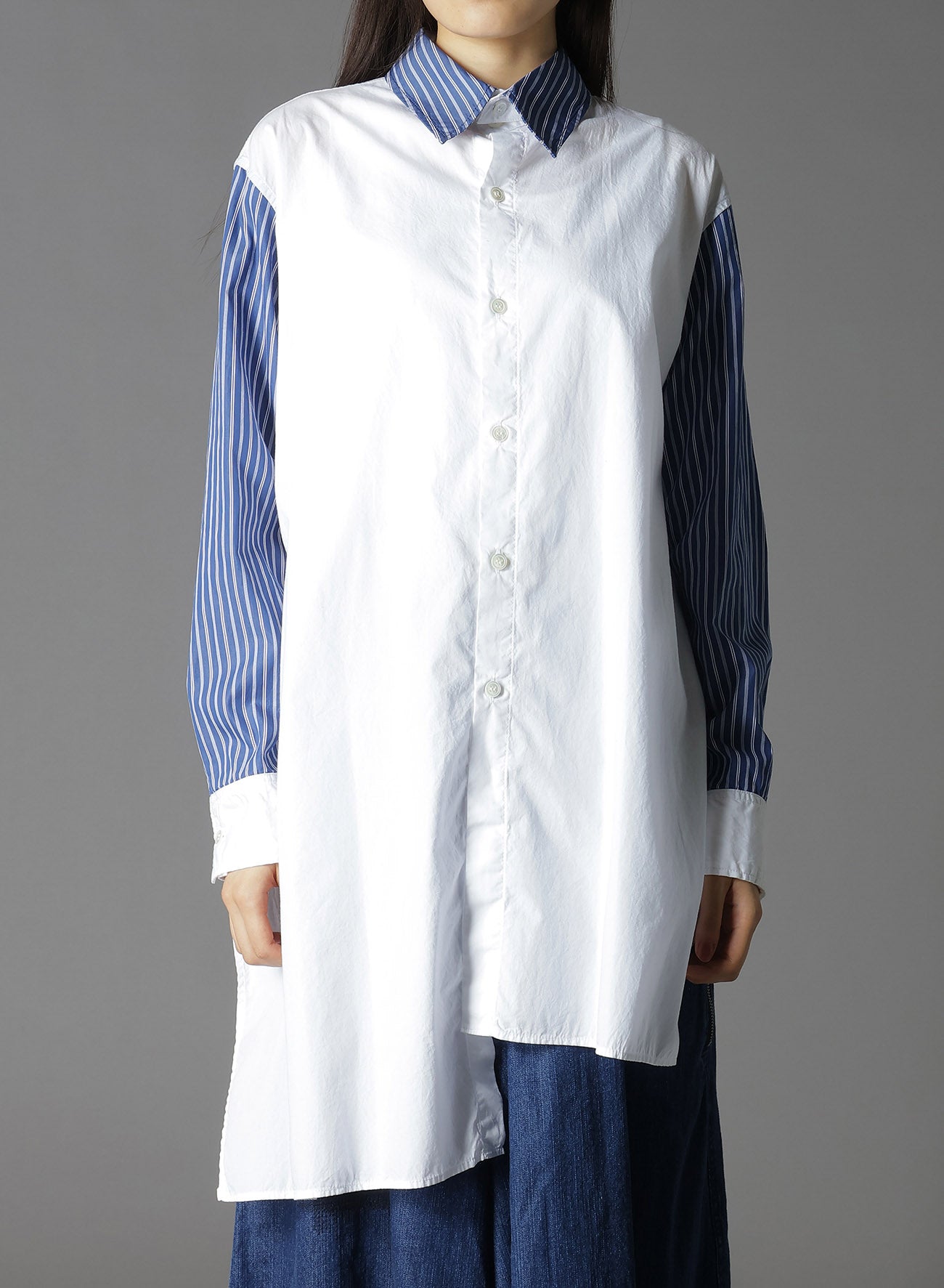 Premium Cotton Broad Stripe Non-Fusible Men's Dress Shirt - Perfect for Business Casual, Office Wear & Formal Occasions
