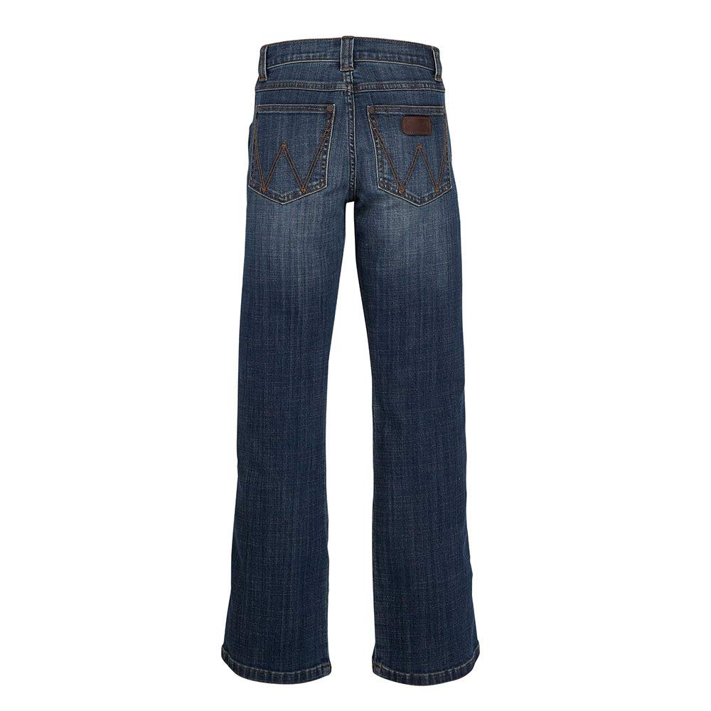 Wrangler Boys' Retro Relaxed Fit Boot Cut Jeans - Classic Denim Pants for Kids | Comfortable & Durable for School, Play & Everyday Wear