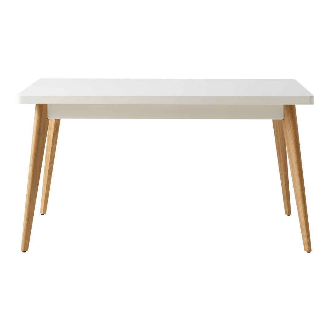 55 Inch Rectangle Dining Table - Modern & Stylish for Home, Kitchen, or Restaurant Use