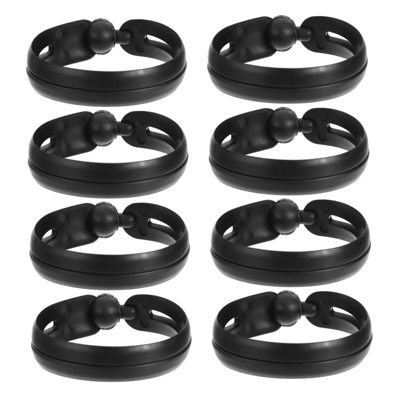 8pcs Hair Donut Bun Maker Kit - Professional Hair Styling Tools for Ponytails, Braids & Curls | Minkissy Hairdresser Accessories for Salon-Quality Updos at Home
