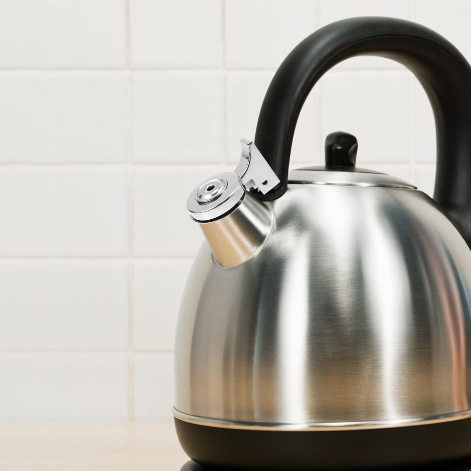 HEMOTON Stainless Steel Whistling Tea Kettle Nozzle Replacement - 5.2cm Boiling Water Spout Tip for Stovetop Kettles | Perfect for Tea Brewing, Coffee Making & Kitchen Safety Accessory