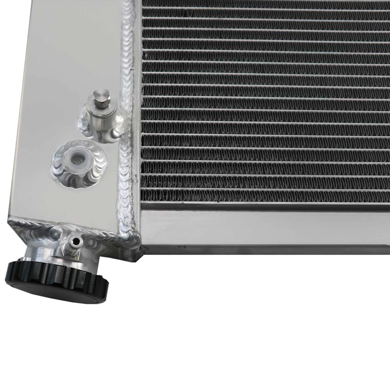 High-Performance 3 Row Full Aluminum Radiator for 1967-1972 Chevy GMC C/K Series C10 C20 C30 K10 K20 K25 Trucks, Blazer, Pickup, Suburban & Van - Perfect for Off-Roading, Towing & Hot Weather Driving