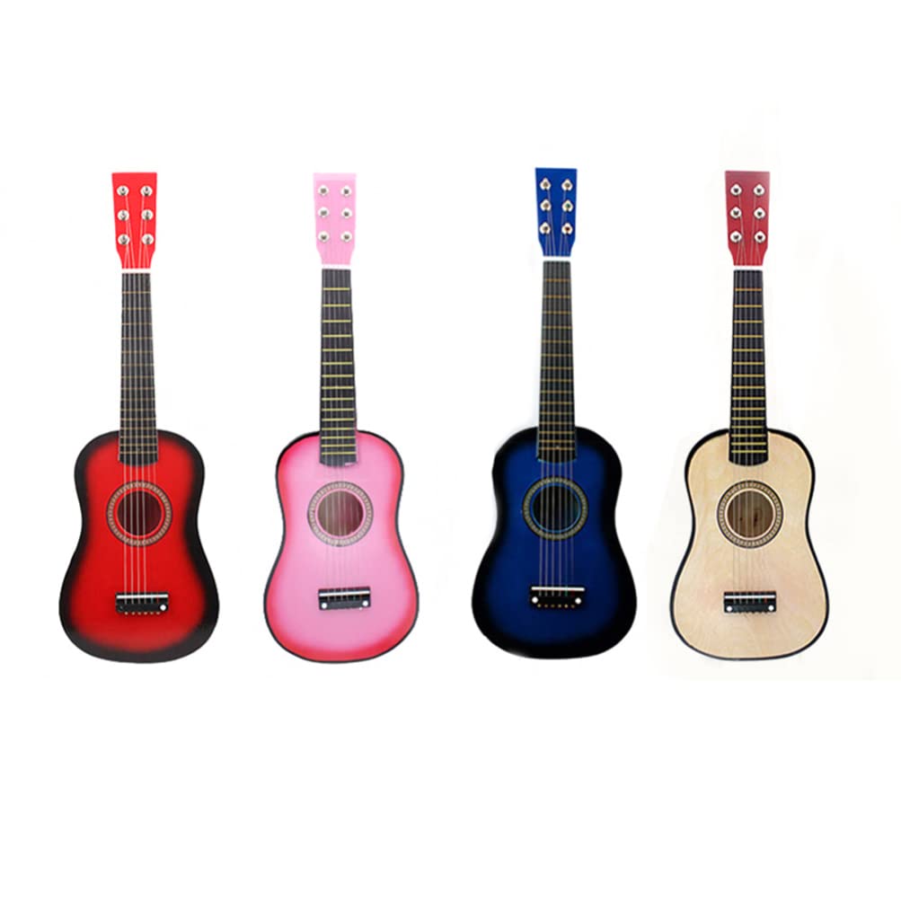 Toddmomy 23 Inch Acoustic Guitar for Kids & Beginners - 6 String Wooden Guitar with Natural Finish, Perfect for Learning, Practice & Home Music - Ideal for Toddlers, Children & Adults