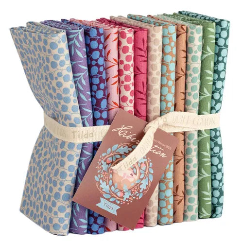 Tilda Hibernation Blenders Fat Quarter Bundle - Premium Fabric for Quilting, Sewing & DIY Crafts - Perfect for Cozy Blankets, Home Decor & Seasonal Projects