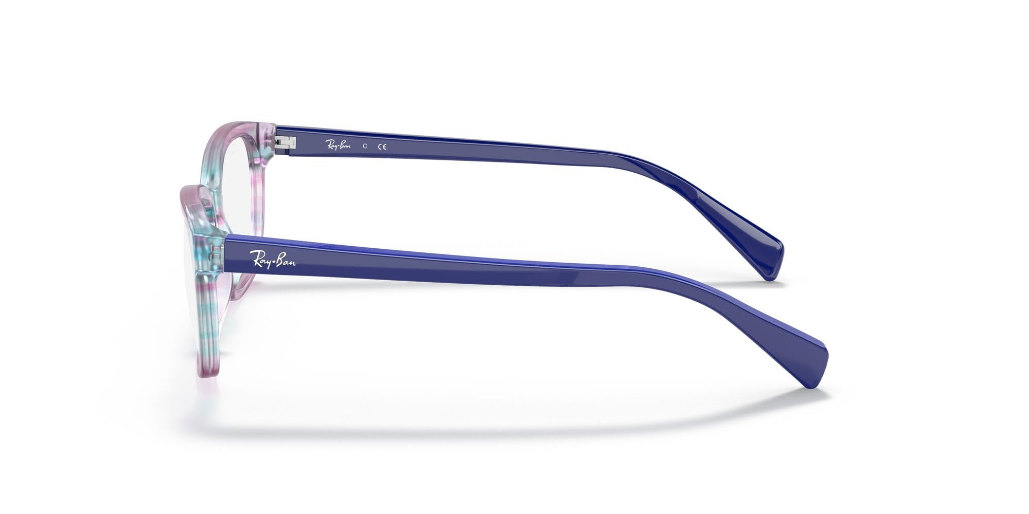 Ray-Ban Girls' Ry1591 Square Prescription Eyeglass Frames - Stylish & Durable Eyewear for Teens & Kids - Perfect for School, Reading & Everyday Wear