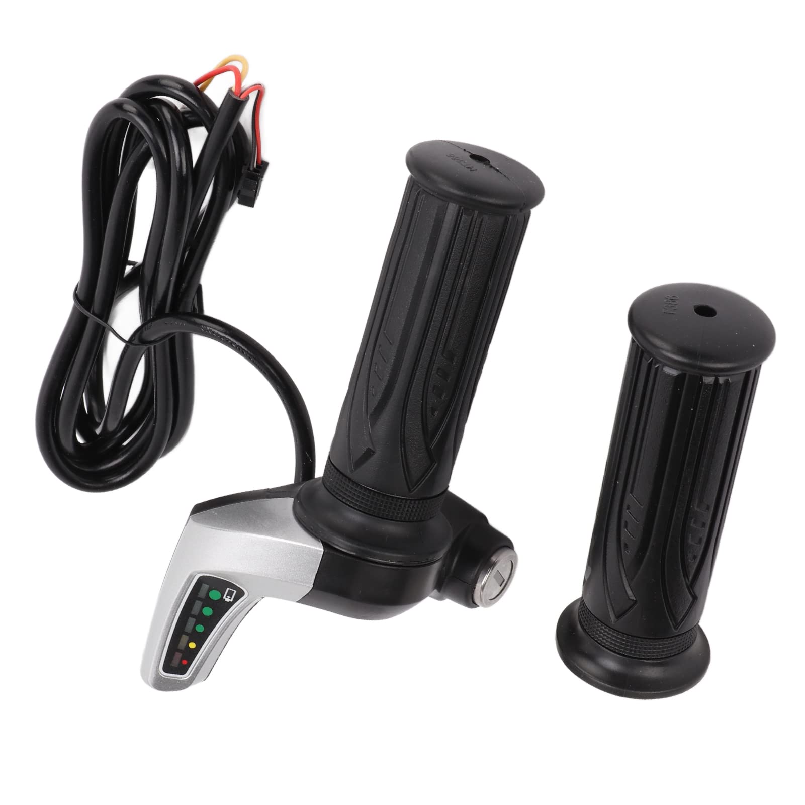 High Performance Sensitive Flexible Rubber Throttle Grips for Electric Bicycles & Scooters - Perfect for Commuting, Off-Roading and Urban Riding