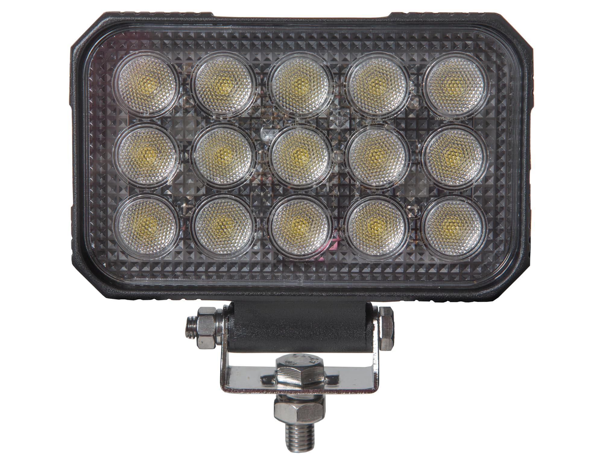 Ultra Bright 6 Inch Wide Rectangular LED Flood Light for Trucks & Off-Road Vehicles - Buyers Products 1492196 Headache Bar Light | Perfect for Night Driving, Work Sites & Emergency Lighting