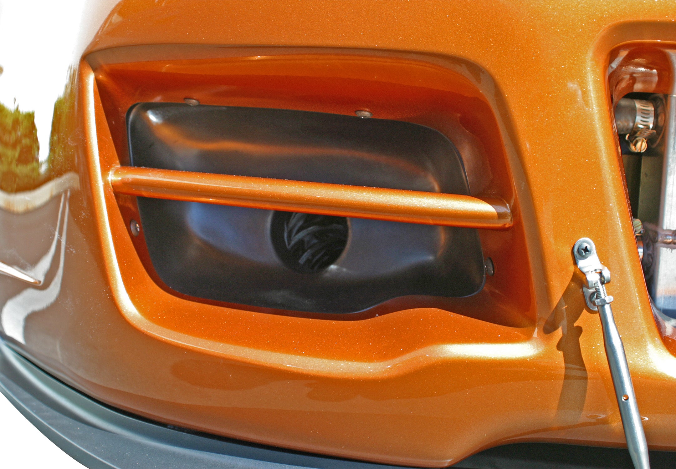 2003-2009 Nissan 350Z Z33 & 2003-2007 Infiniti G35 Coupe Brake Cooling Ducts - Series 2 Bumper Compatible (Part #1035020) | Performance Upgrade for Track & Street Racing