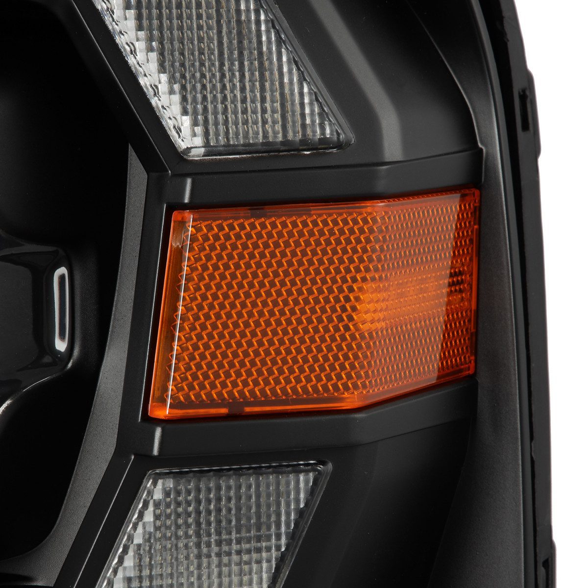 04-08 Ford F150 & 06-08 Lincoln Mark LT LUXX Series LED Projector Headlights - Black Housing - Upgrade Your Truck Lighting for Night Driving & Off-Road Adventures