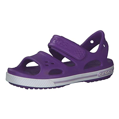 Crocs Unisex-Child Kids' Crocband II Sandals - Lightweight Comfortable Water Shoes for Beach, Pool & Outdoor Play
