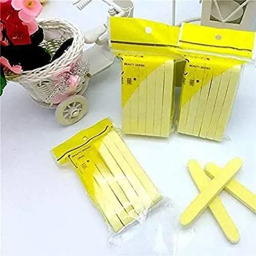 HARSHLOVE 12-Pack Soft Facial Cleansing Sponge Pads - Gentle Exfoliating Wash Puff for Deep Cleaning & Makeup Removal (Yellow) - Perfect for Daily Skincare Routine & Travel Essentials