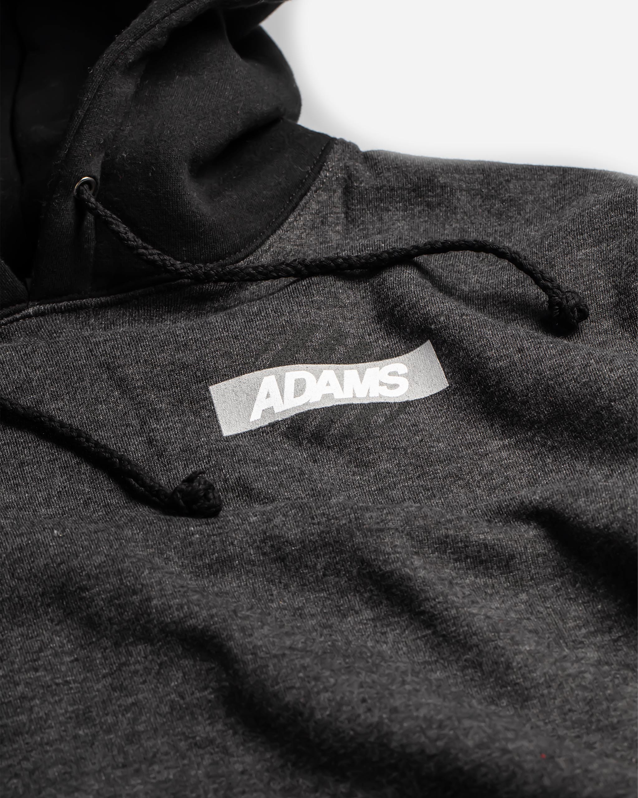 Adam's Black & Grey Two-Tone Crosswalk Hoodie for Men - Stylish Streetwear Pullover for Urban Fashion & Casual Wear