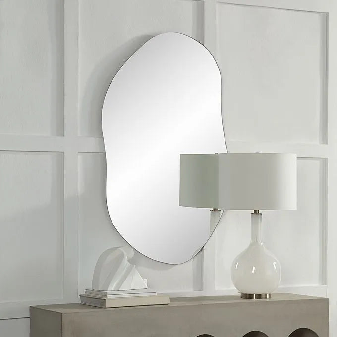 Angelonia Mirror - Elegant Wall Decor for Home & Office - Perfect for Living Room, Bedroom, and Entryway Décor