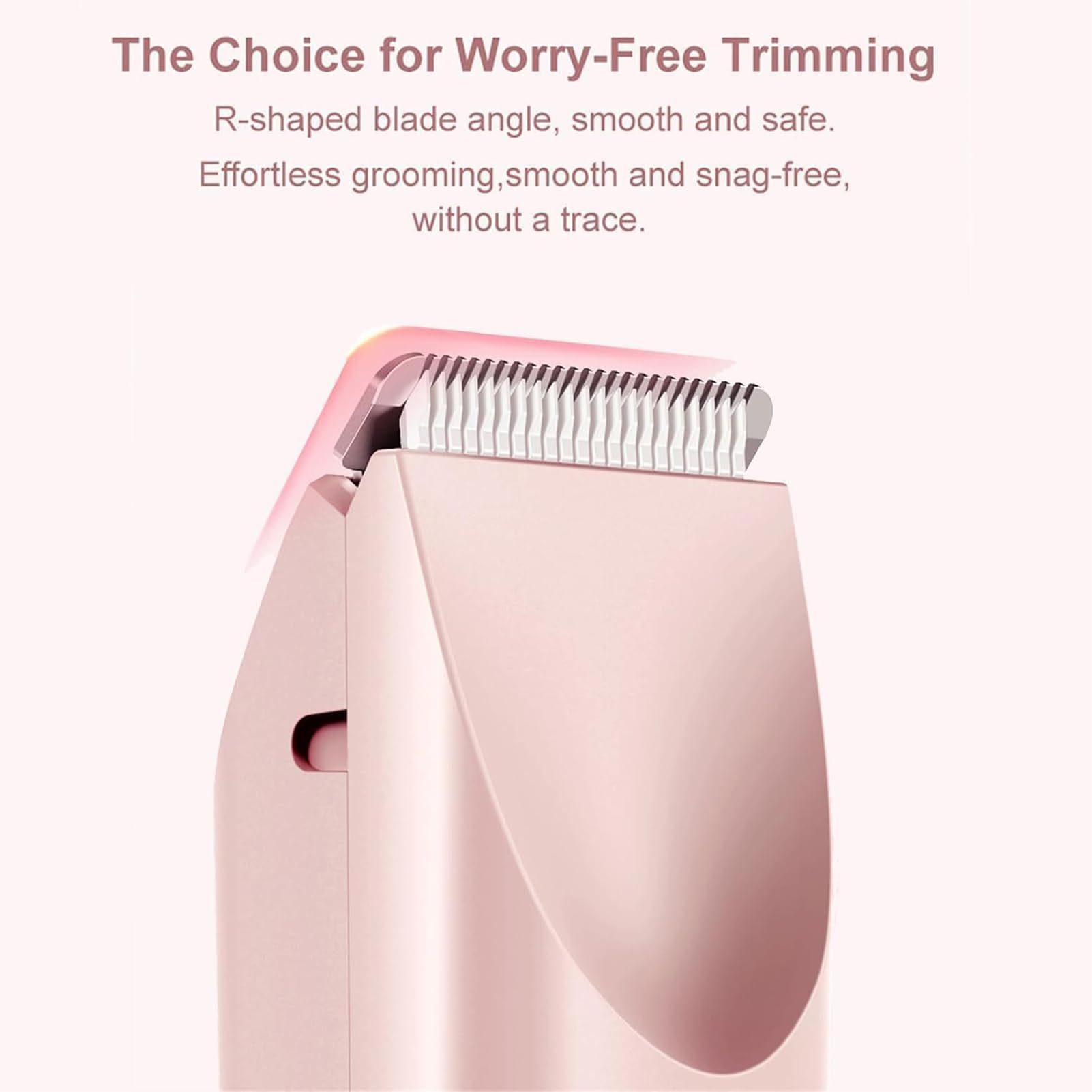 Ezme Trimmie 2.0 - 2-in-1 Electric Shaver & Bikini Trimmer for Women, IPX7 Waterproof Cordless Body Hair Remover, Portable Travel Razor (Purple) - Perfect for Smooth Skin at Home, Gym & Vacation