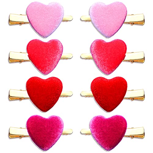 8PCS Velvet Clip