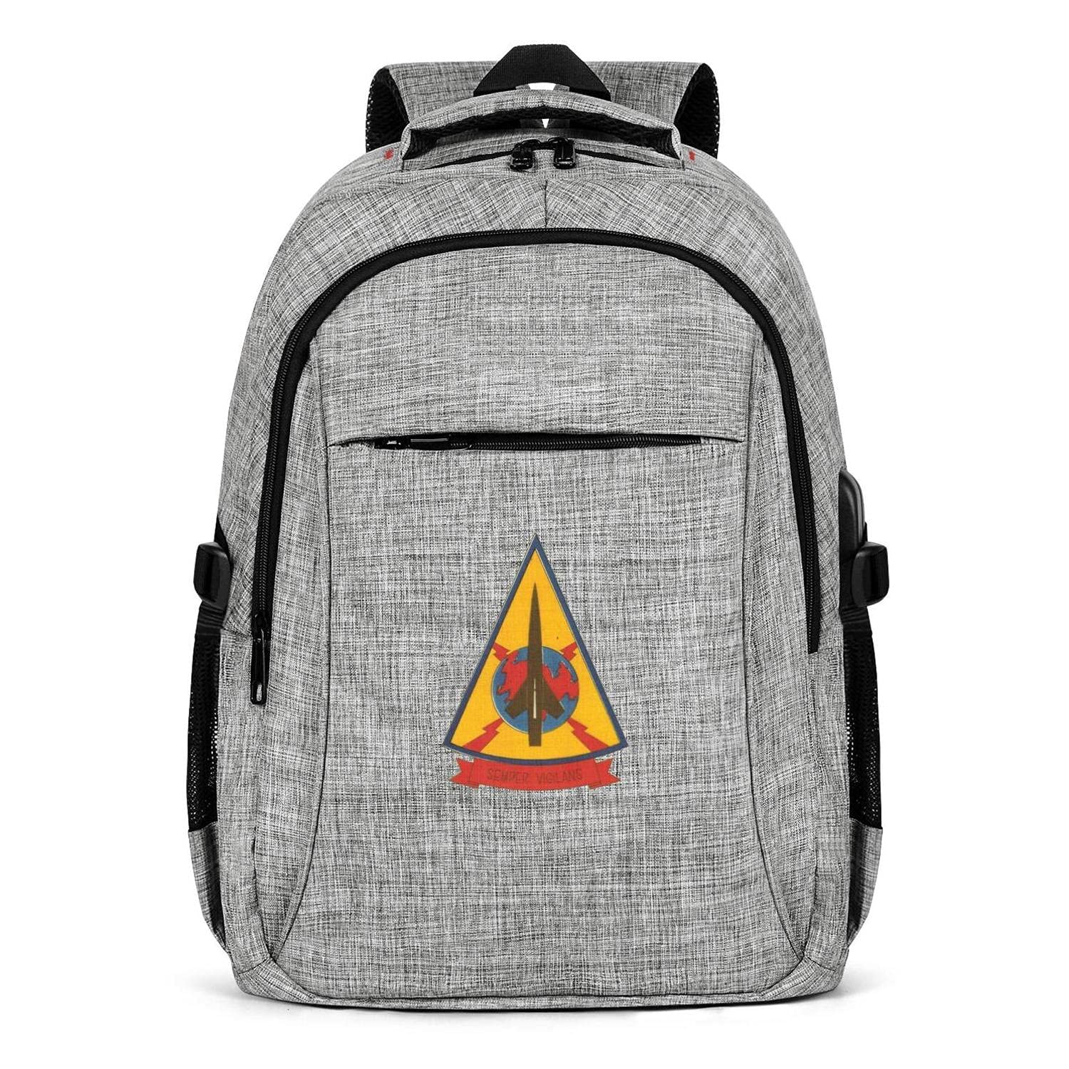 Tactical Laptop Backpack with USB Charging Port - Durable Waterproof Travel Backpack for Men & Women - Perfect for Business, Commuting, Hiking & College