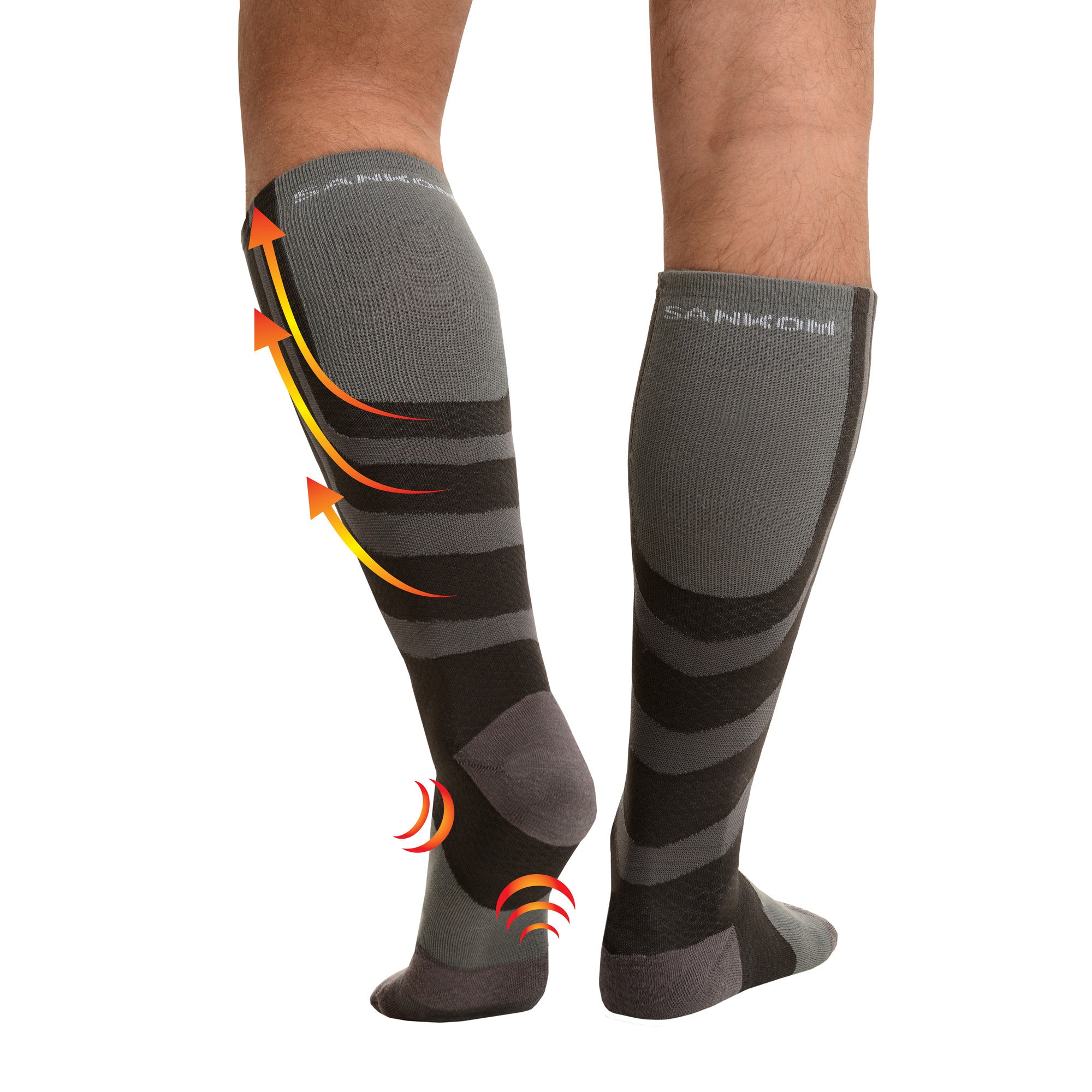 Sankom Patented Non-Slip Grip Socks for Women & Men - Anti-Skid Yoga Socks with Toe Separators - Perfect for Pilates, Barre, Dance, and Home Workouts