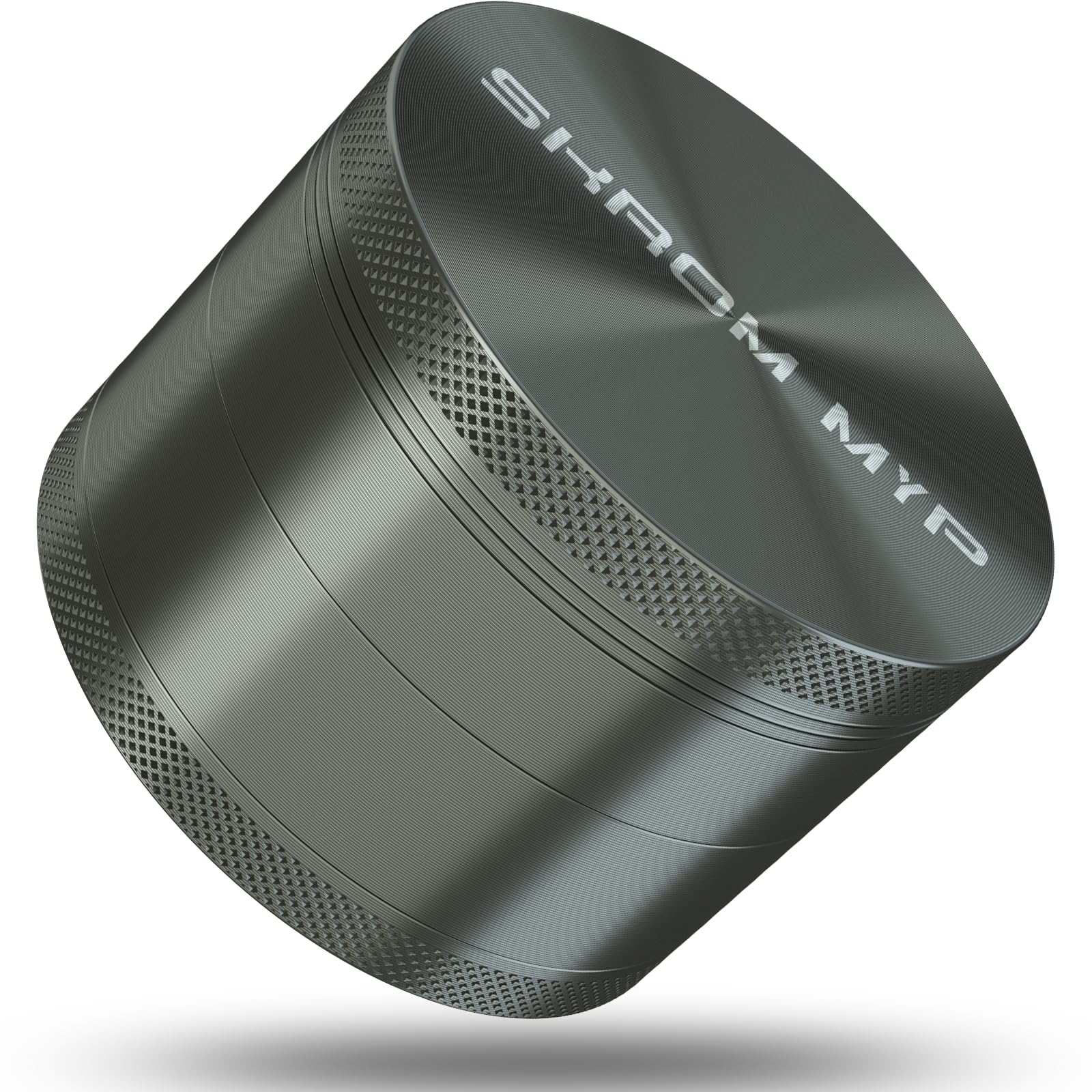 Premium 3.0 Inch Aluminum Spice Grinder - Durable & Efficient for Freshly Ground Spices, Herbs & Coffee - Perfect for Kitchen, Camping & Travel Use