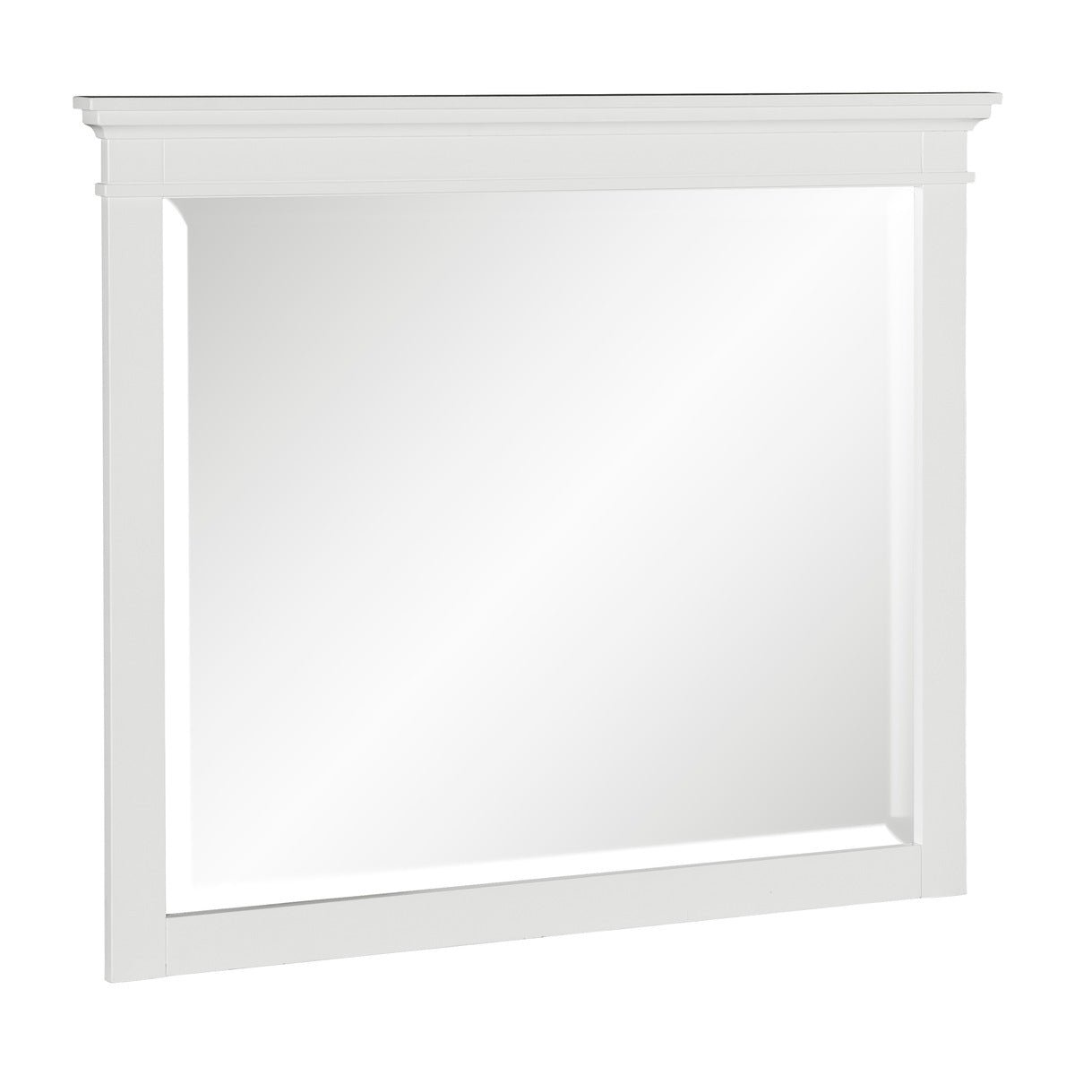 Blaire Farm White Mirror - Elegant Full-Length Wall Mirror for Home Decor, Bedroom, Living Room & Entryway - Perfect for Selfies, Outfit Checks & Interior Design