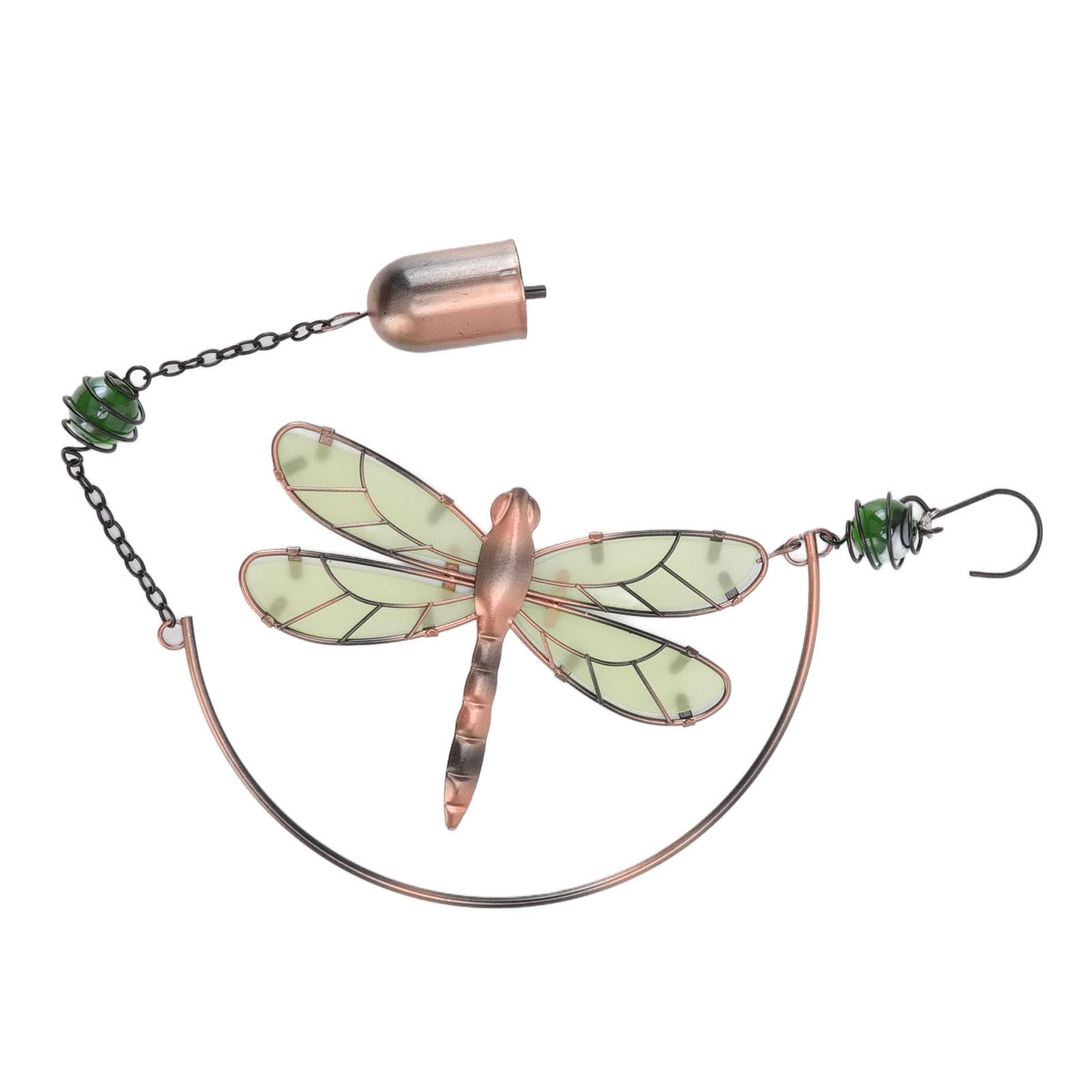 Dragonfly Wind Chimes Outdoor Decor - Waterproof Iron & Acrylic Wind Chime with Beautiful Melody for Garden, Patio, and Home Decoration - Perfect for Relaxing in Your Backyard or as a Housewarming Gift