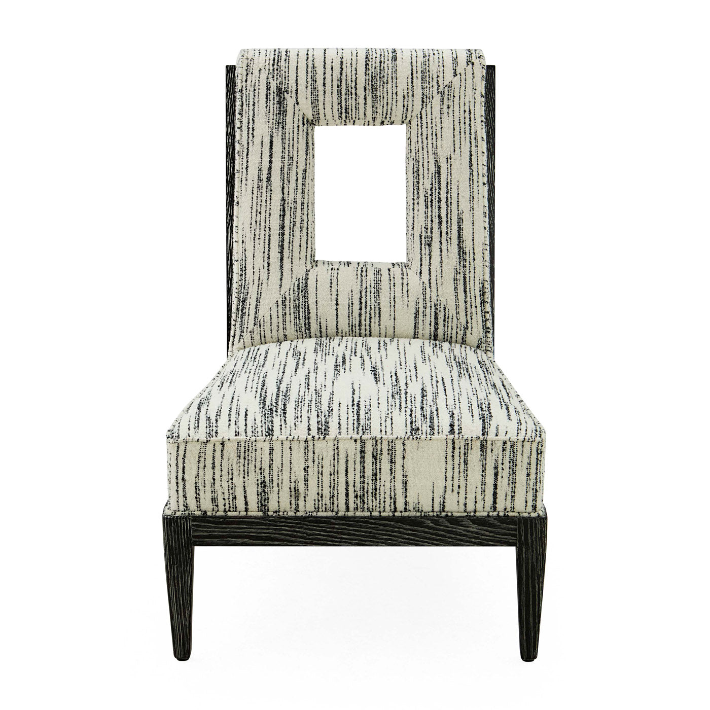 Cocteau Slipper Chair - Modern Accent Chair for Living Room, Bedroom & Office - Comfortable Upholstered Armless Lounge Chair for Small Spaces