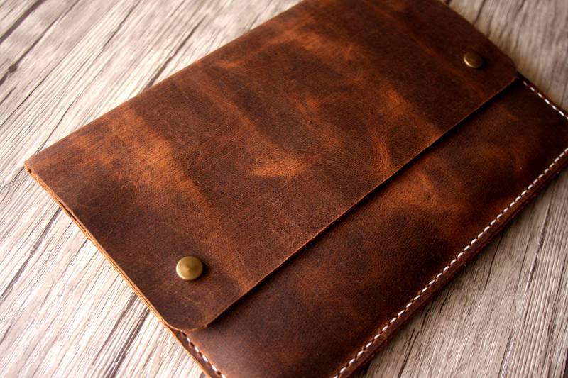 Premium Leather Sleeve for Microsoft Surface Laptop 2 & 3 (13.5 Inch) - Protective Case for Work, Travel & School