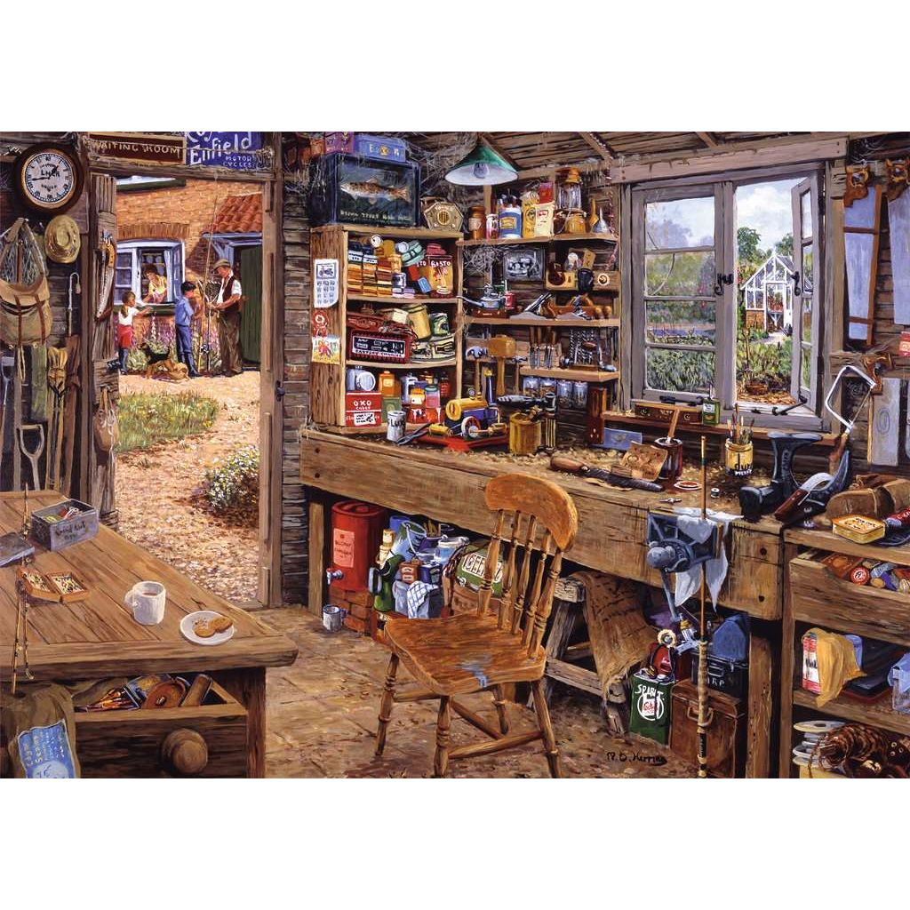 Dad's Shed PZ500 LF - Premium Wooden Storage Shed for Backyard, Garden & Home Organization | Perfect for Outdoor Tools, Lawn Equipment & Seasonal Storage