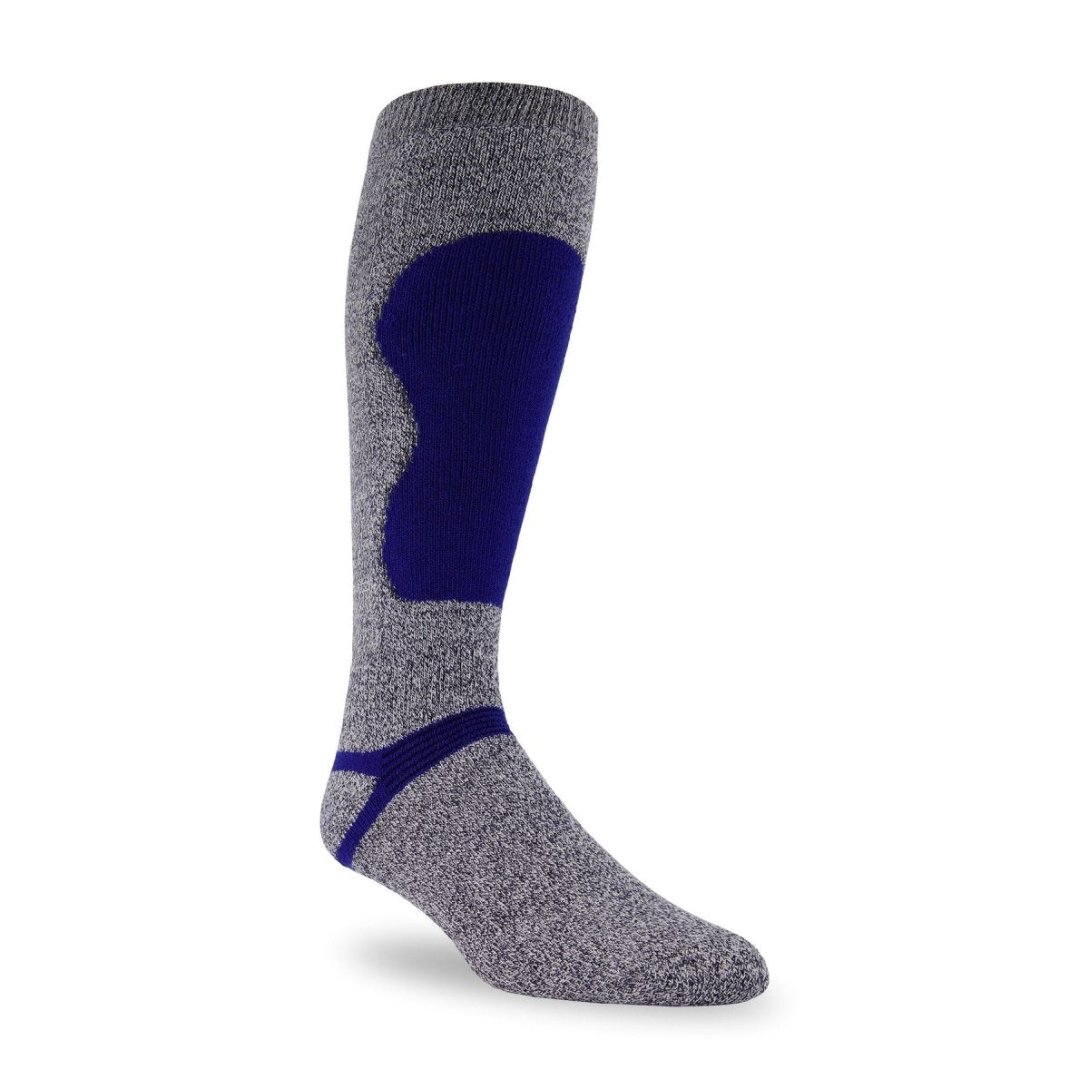 J.B. Field's Alpine Ski & Snow II Merino/Coolmax Ski Socks - Warm Winter Hiking & Snowboarding Socks for Men & Women - Perfect for Skiing, Snowshoeing & Cold Weather Outdoor Activities