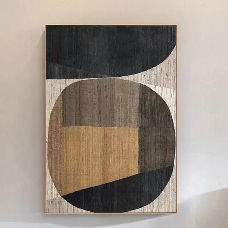 Abstract Tranquility Art Painting #WS011 - Modern Wall Decor for Living Room, Bedroom & Office - Calming Canvas Artwork for Home & Workspace