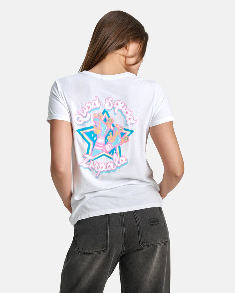 Impala Quad Skate Tee - Women's Graphic Roller Skating T-Shirt for Rink & Outdoor Skating - Casual Streetwear & Skate Park Fashion