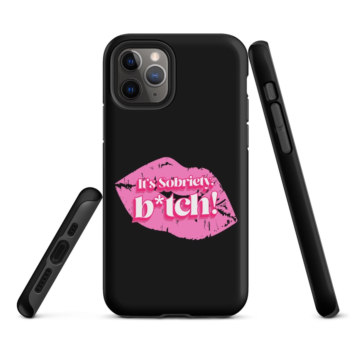 Premium Sobriety Sass Tough Case for iPhone® - Durable & Stylish Protective Cover - Perfect for Daily Use, Travel, and Sobriety Support
