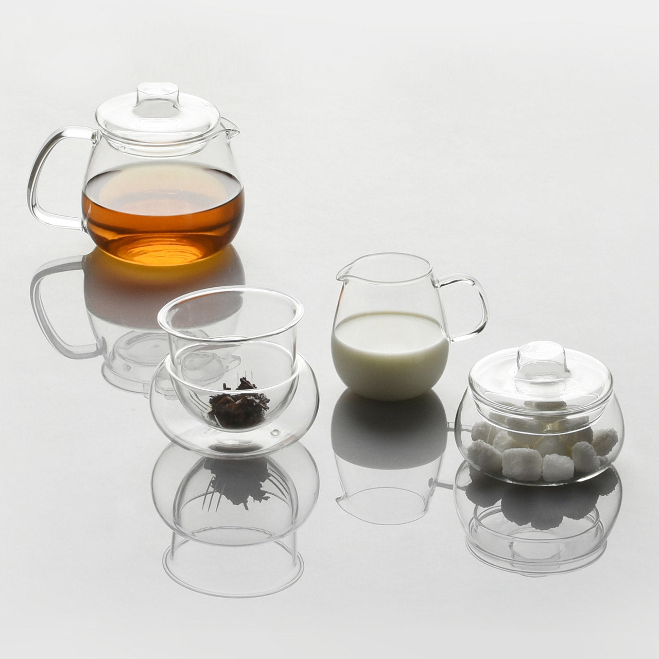 Unitea Ceramic Sugar Bowl with Lid - Elegant Tea Accessories for Coffee, Tea, and Dessert Serving - Perfect for Home, Cafe, and Restaurant Use