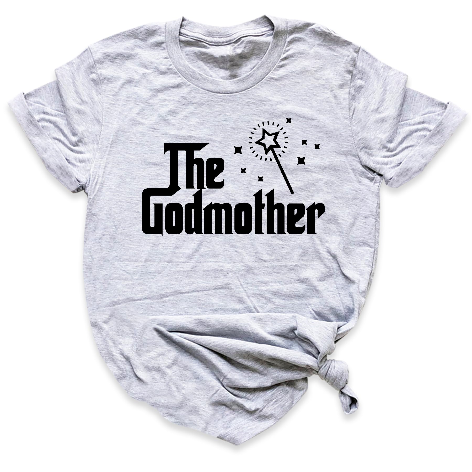 Godmother T-Shirt - Fairy Mother Shirt for Baptism & Mother's Day Gifts | Comfortable Cotton Tee for Godmothers, Grandmothers & Special Women in Your Life