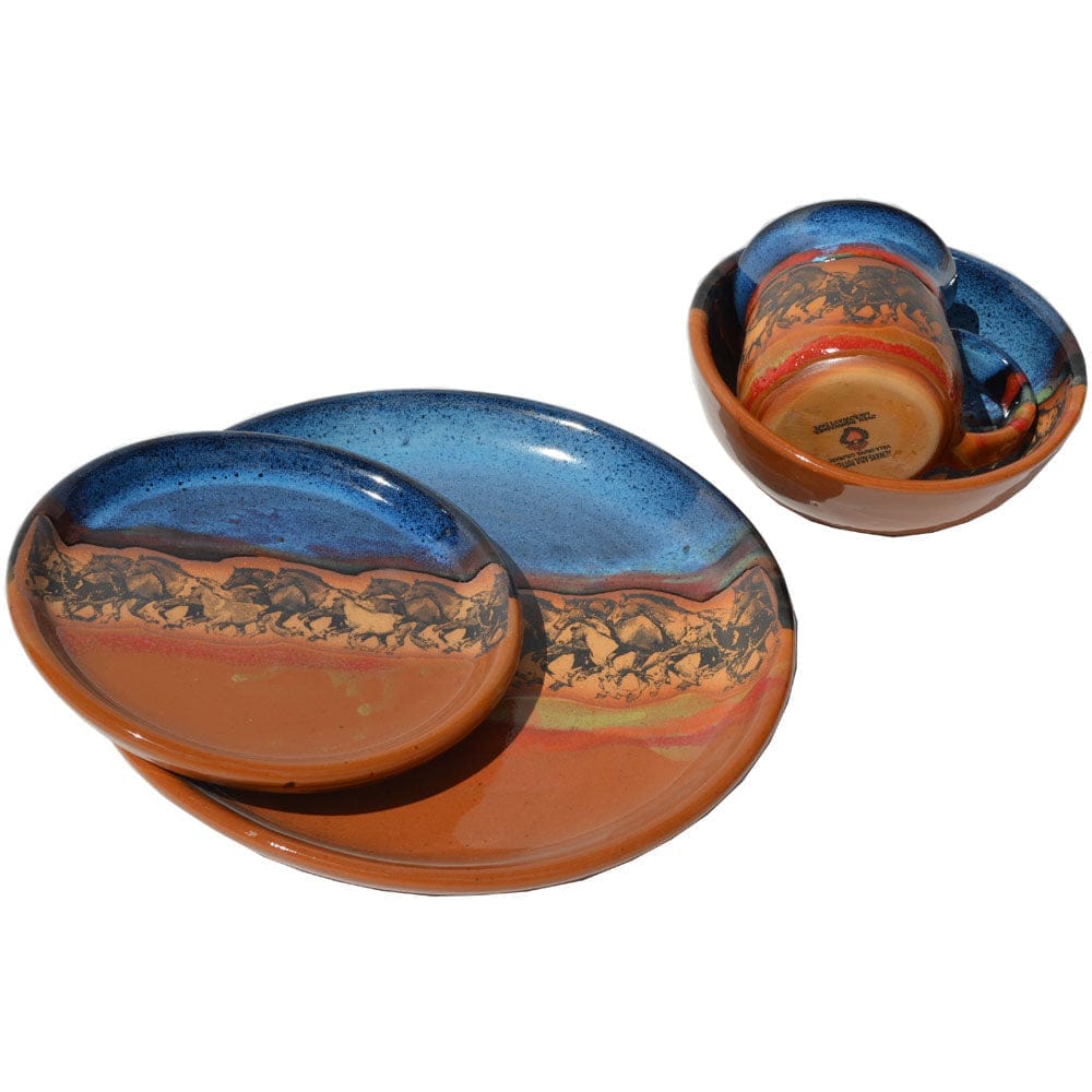 Open Range Horses - Premium Horse Riding Gear & Open Stock Dishes for Kitchen - Perfect for Equestrian Training & Dinnerware Collections