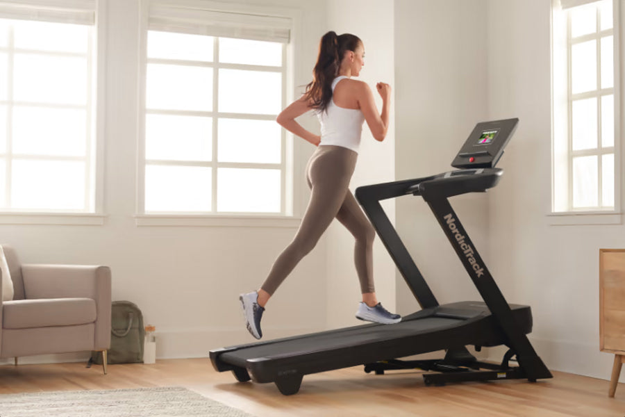 NordicTrack EXP 7i Treadmill - Premium Folding Incline Treadmill with Smart HD Touchscreen for Home Gym & Cardio Workouts - Perfect for Running, Walking & HIIT Training
