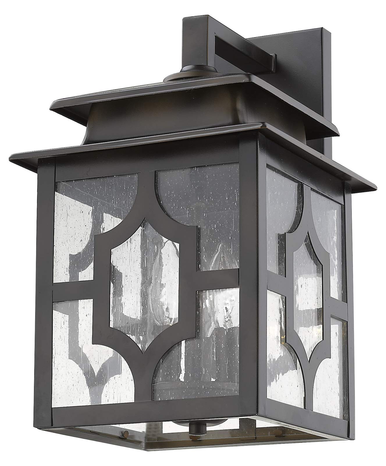 Calvert 3-Light Oil-Rubbed Bronze Wall Sconce - Elegant Vintage Lighting for Bedroom, Hallway & Entryway