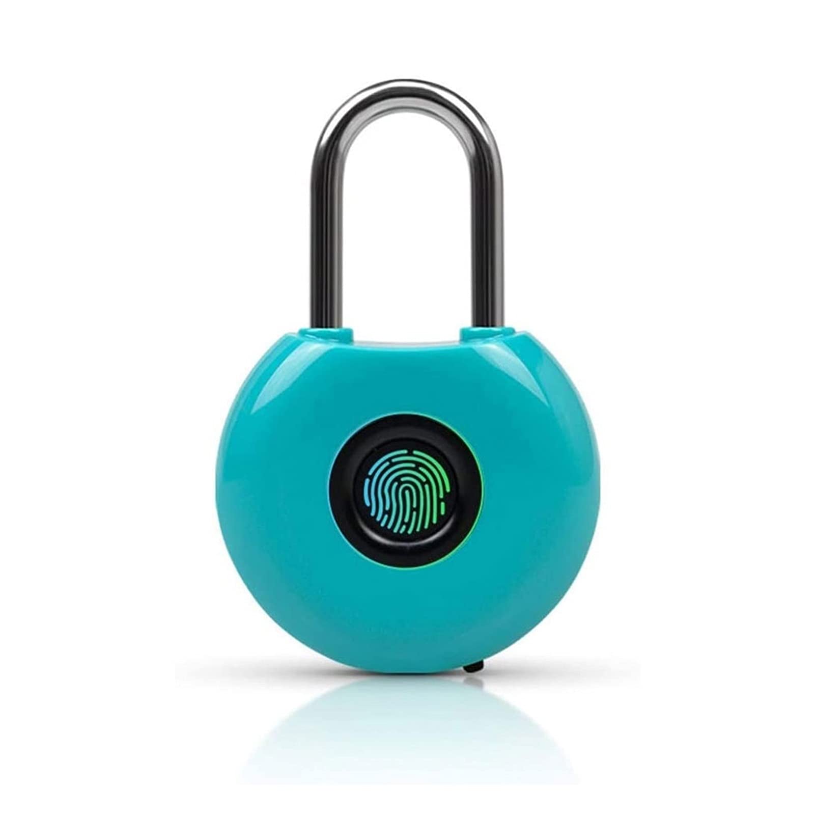 Fingerprint Padlock - Digital Keyless Thumbprint Lock for Gym, School, Backpack & Luggage - Secure Metal Locker Lock for Travel, Storage & Home Use (Color: A)