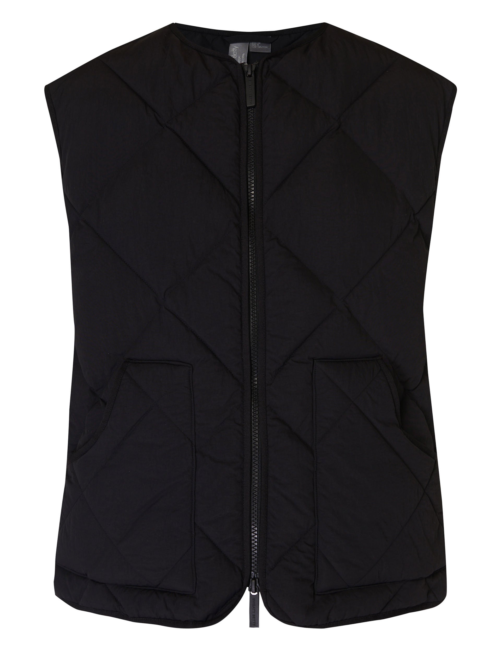 On the Move Gilet Vest for Men & Women - Lightweight Black Puffer Vest for Outdoor Activities, Travel & Casual Wear