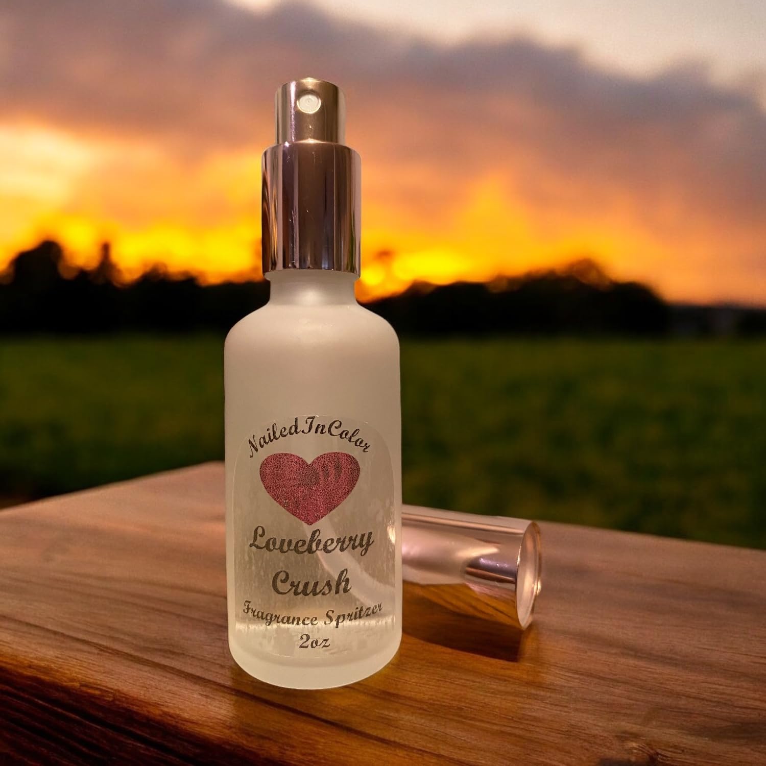 Loveberry Crush Fragrance Oil Body Mist for Women - Long Lasting Scented Body Spray, Room & Linen Freshener - Floral Perfume Mist for Daily Use, Date Night & Special Occasions